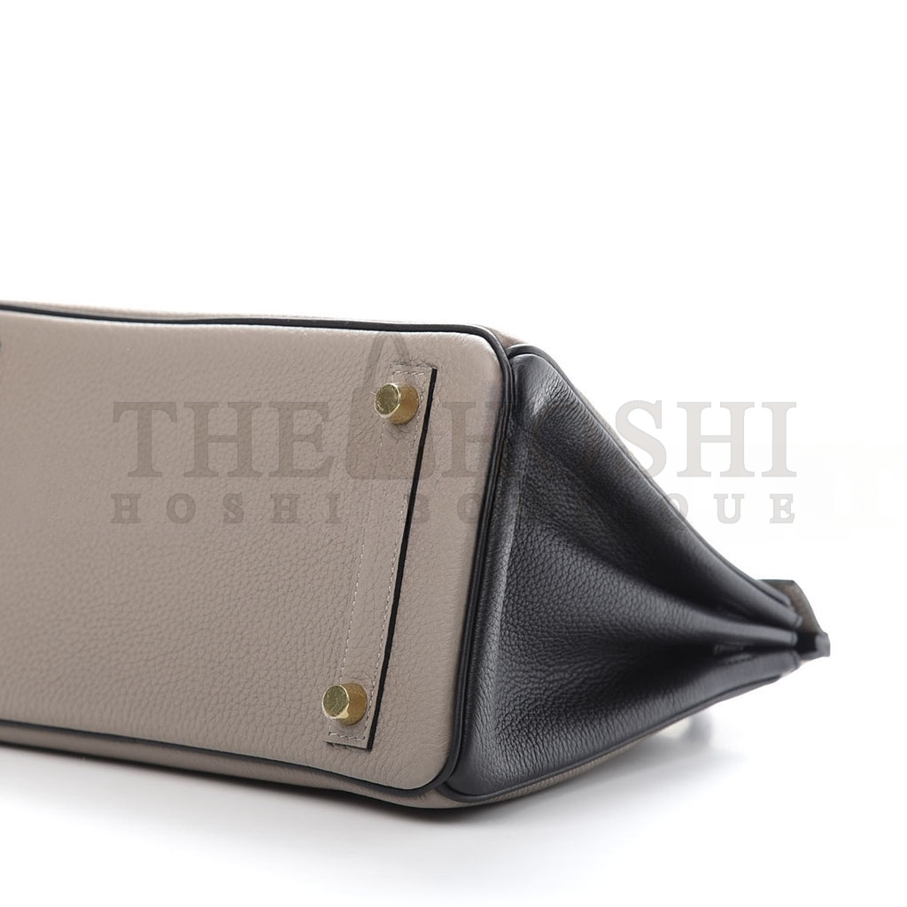 H**me5 BIRKIN 30 TOGO LEATHER TURTLEDOVE GRAY GOLD BUCKLE BAG 645269 (30*23*15cm) Master Quality